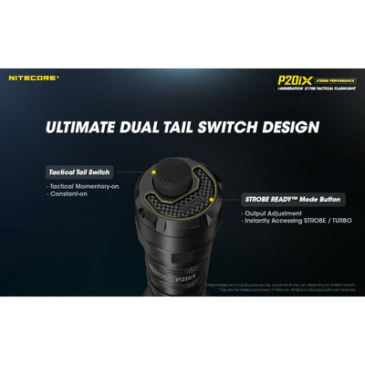 Nitecore P20iX Rechargeable Flashlight - 4000 lumens