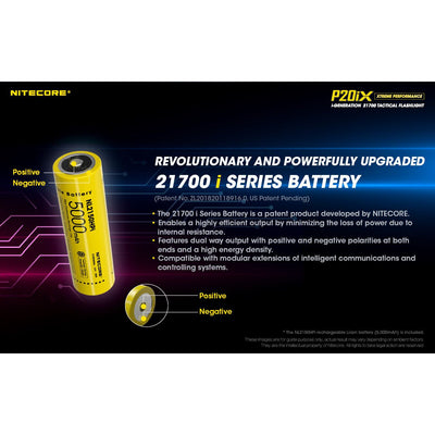 Nitecore P20iX Rechargeable Flashlight - 4000 lumens
