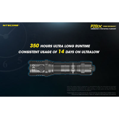 Nitecore P20iX Rechargeable Flashlight - 4000 lumens
