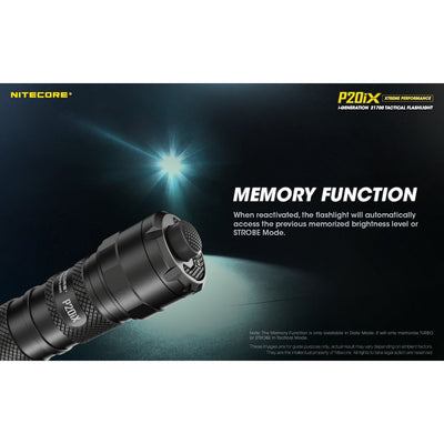 Nitecore P20iX Rechargeable Flashlight - 4000 lumens
