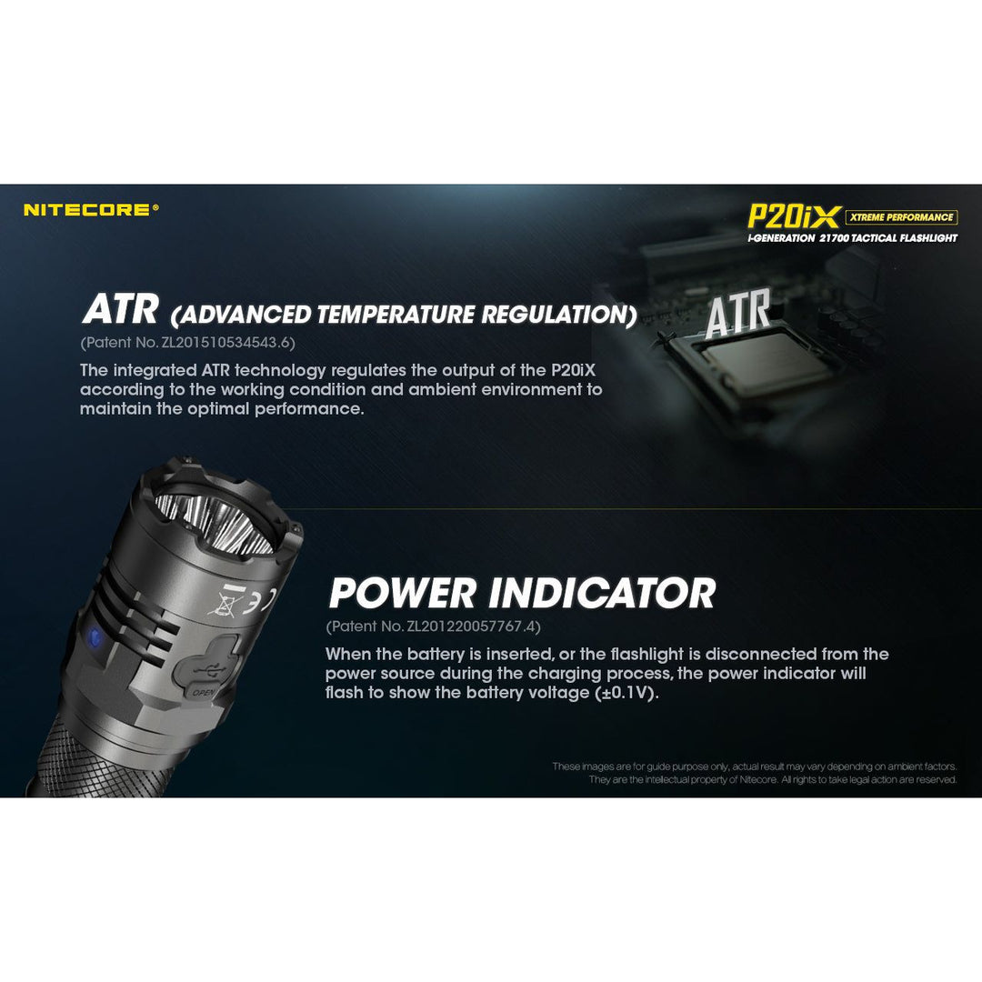 Nitecore P20iX - 4000 lumens