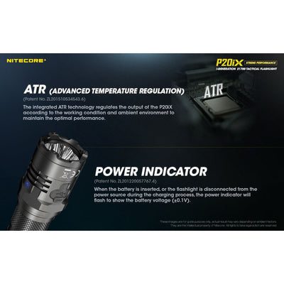 Nitecore P20iX Rechargeable Flashlight - 4000 lumens