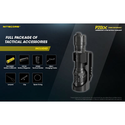 Nitecore P20iX Rechargeable Flashlight - 4000 lumens