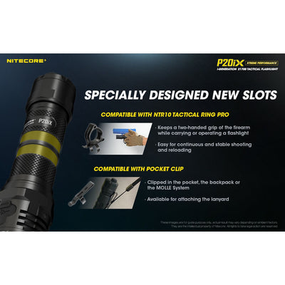 Nitecore P20iX Rechargeable Flashlight - 4000 lumens