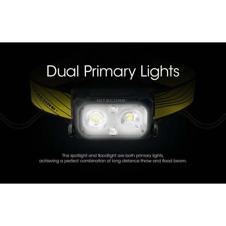 Nitecore NU25 V2 Rechargeable Headlamp (400 lumens)