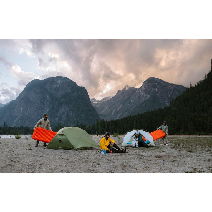 MSR Elixir 3 Person Hiking Tent with Footprint