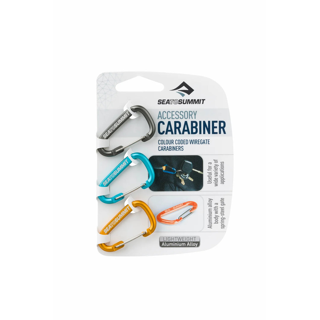 Sea to Summit Small Accessory Carabiners - 3 Pack
