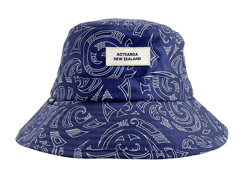 Wild Kiwi Bucket Hat - Kowhaiwhai