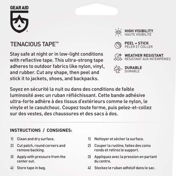 Gear Aid Tenacious Tape - Reflective Roll