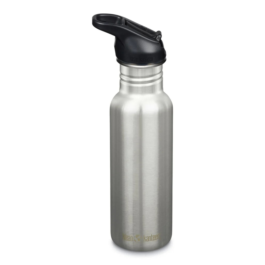 Klean Kanteen Classic 532ml/18oz w/flip seal lid — detail | Klean Kanteen NZ