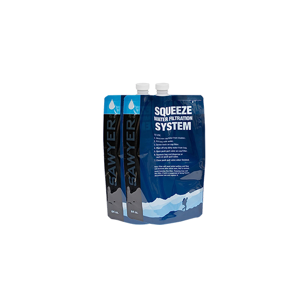 Sawyer - 1.9 Litre Squeezable Pouch - 2 Pack