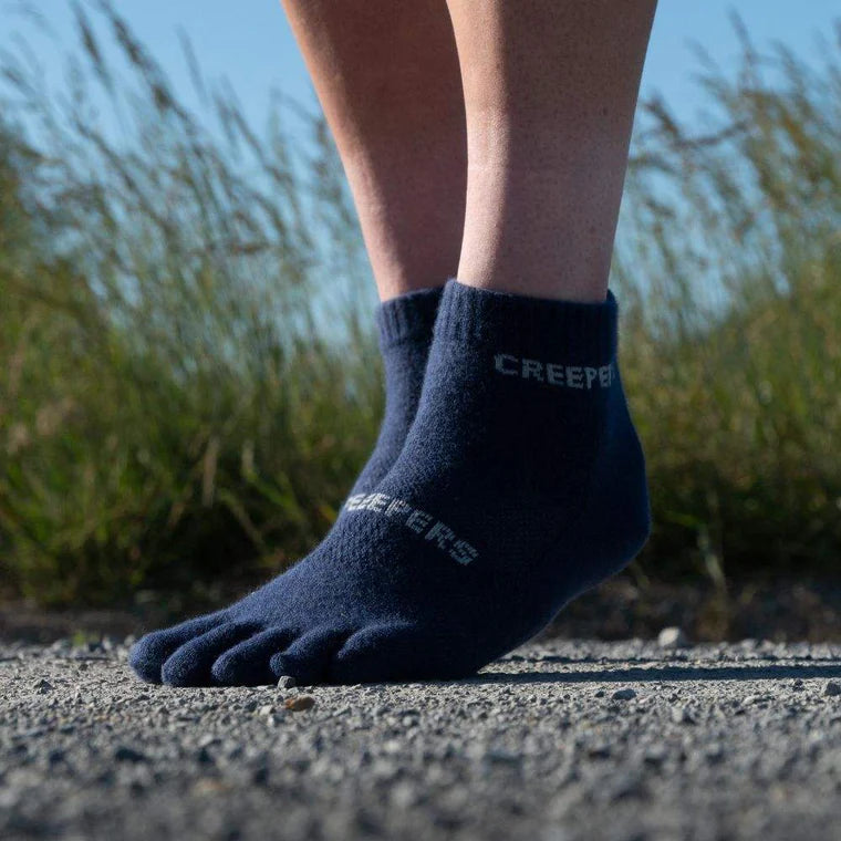 Creepers Merino Quarter Crew Sock