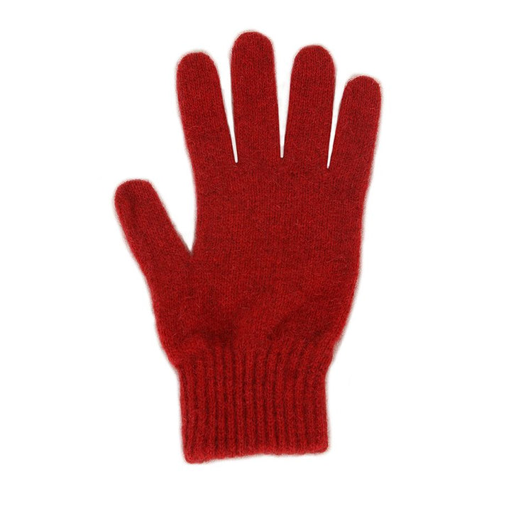 Possum Merino Plain Gloves - Lothlorian Knitwear