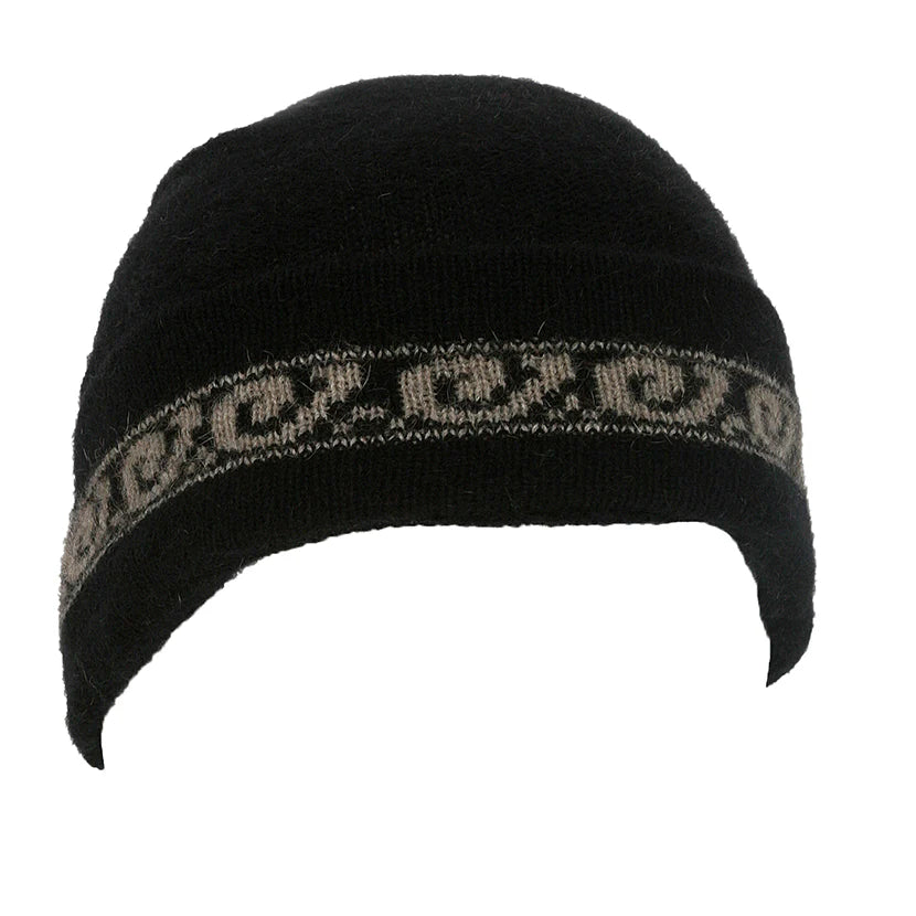 Possum Merino Koru Beanie - Lothlorian Knitwear