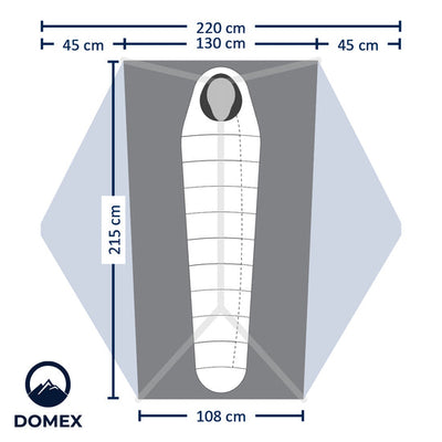 Domex Ascent 1 Hiking Tent