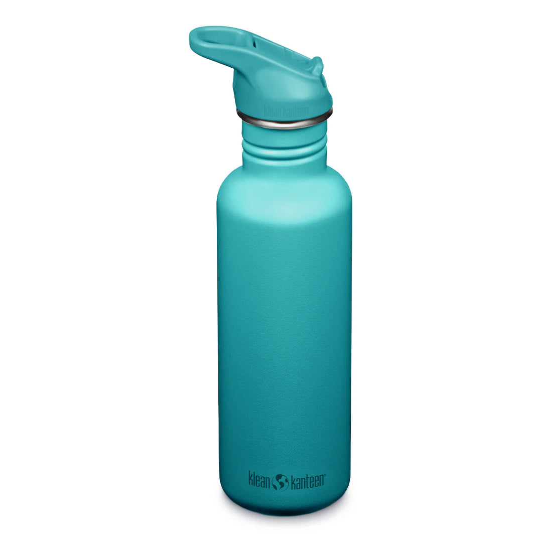 Klean Kanteen Classic 800ml/27oz w/flip seal lid — detail | Klean Kanteen NZ