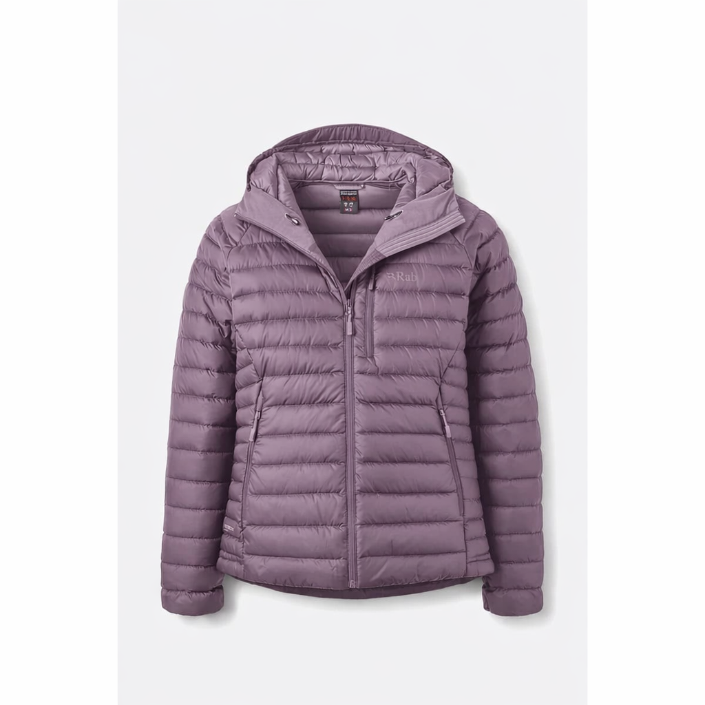 Womens Rab Microlight Alpine Jacket — detail | Rab NZ
