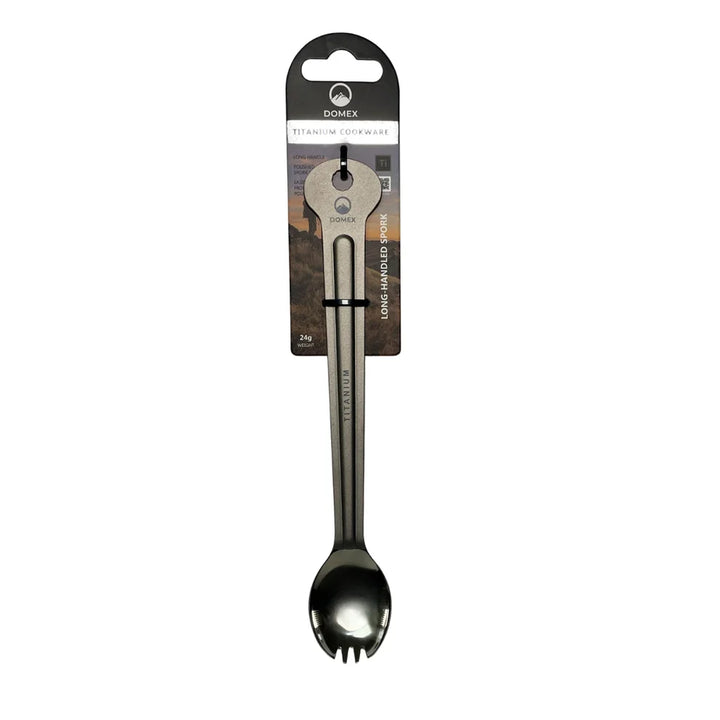Domex Titanium Single-Ended Long-Handled Spork