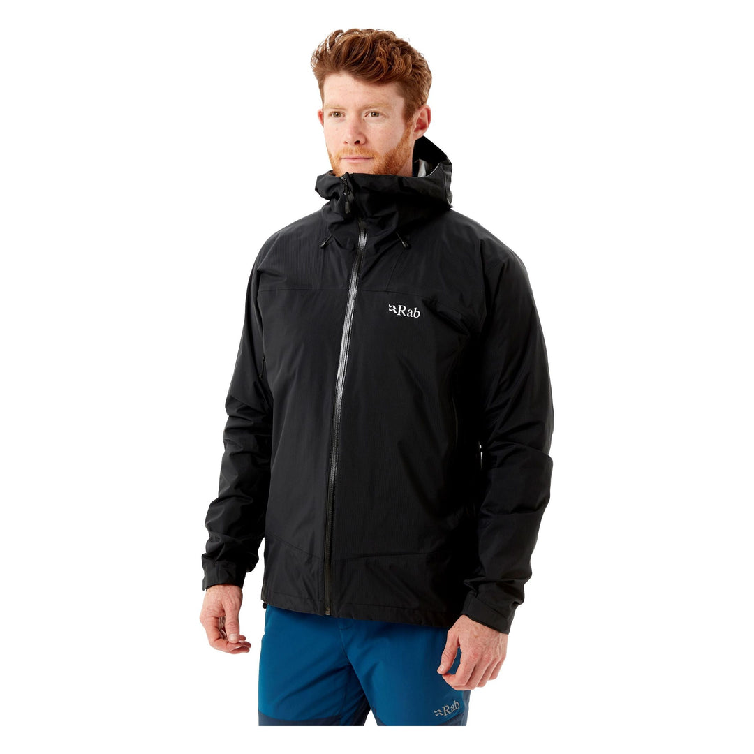 Rab downpour jacket black outlet