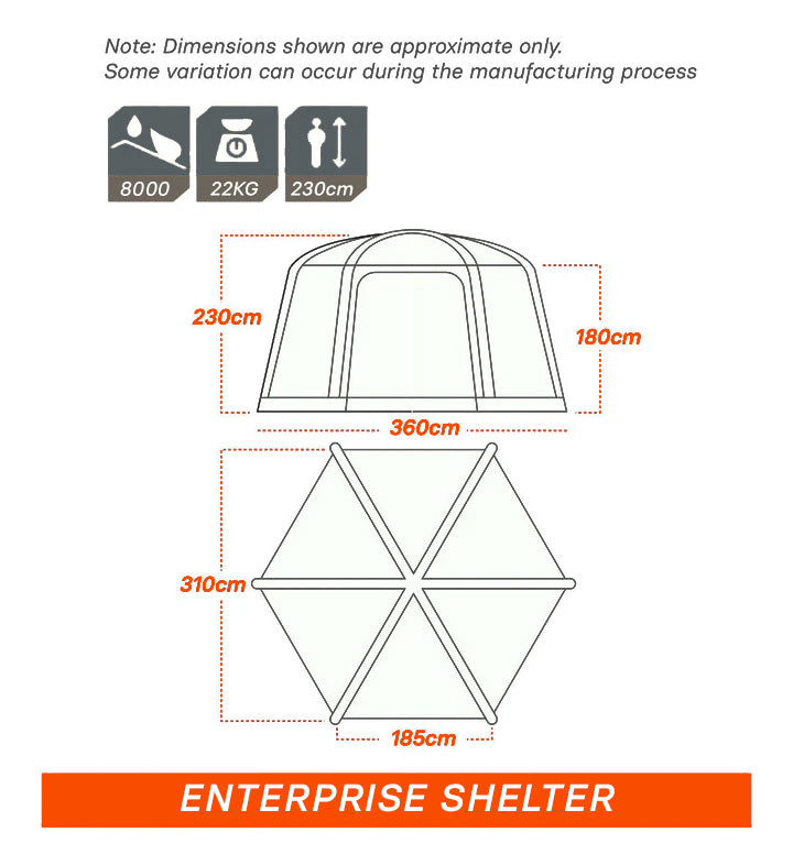 Enterprise Inflatable Shelter