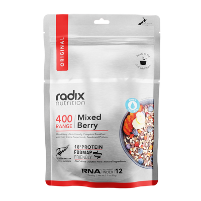 Radix Low Fodmap 400 Whey Based Mixed Berry Breakfast