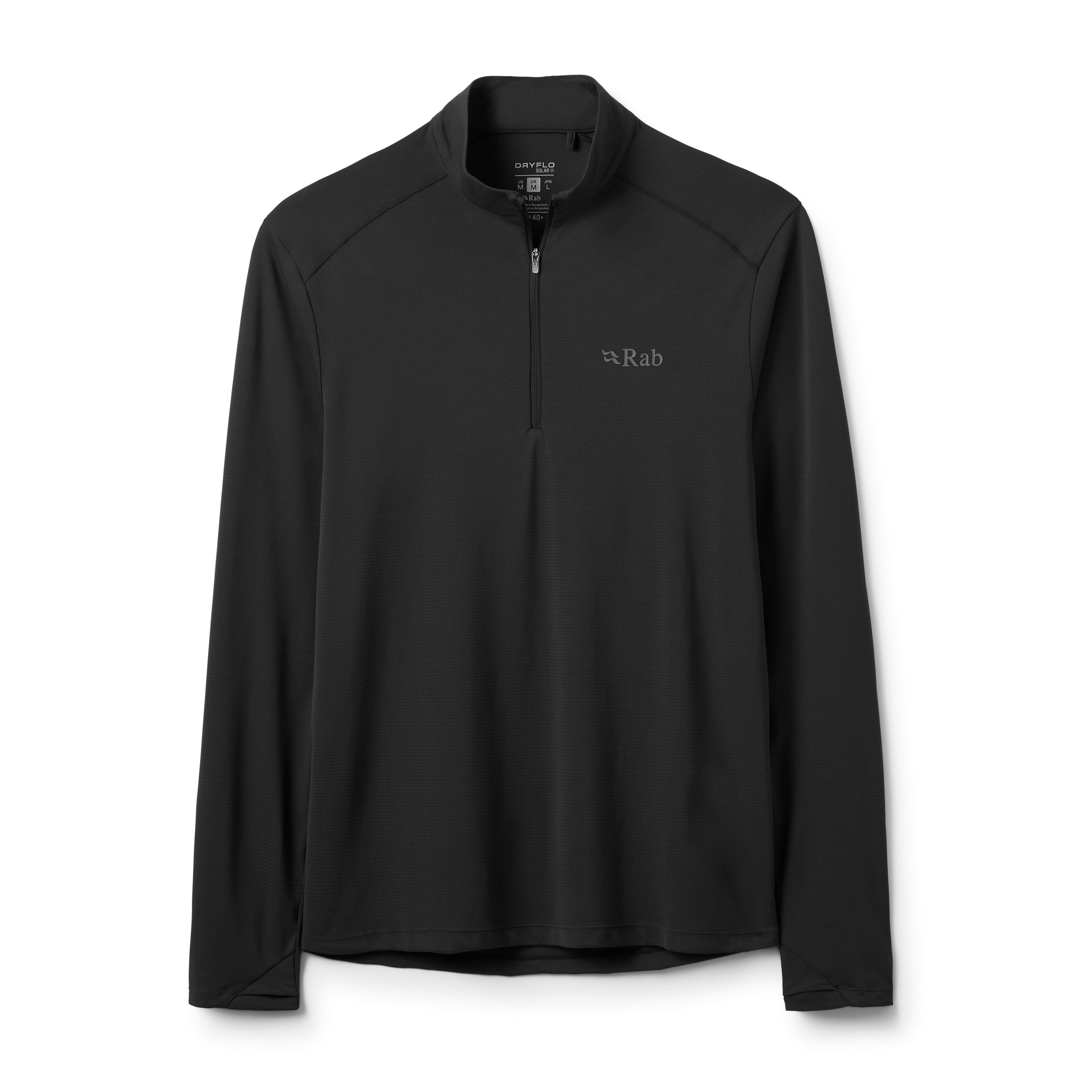 Rab Men's Force LS Zip | Shirts & Tops NZ | Dwights – Dwights Outdoors