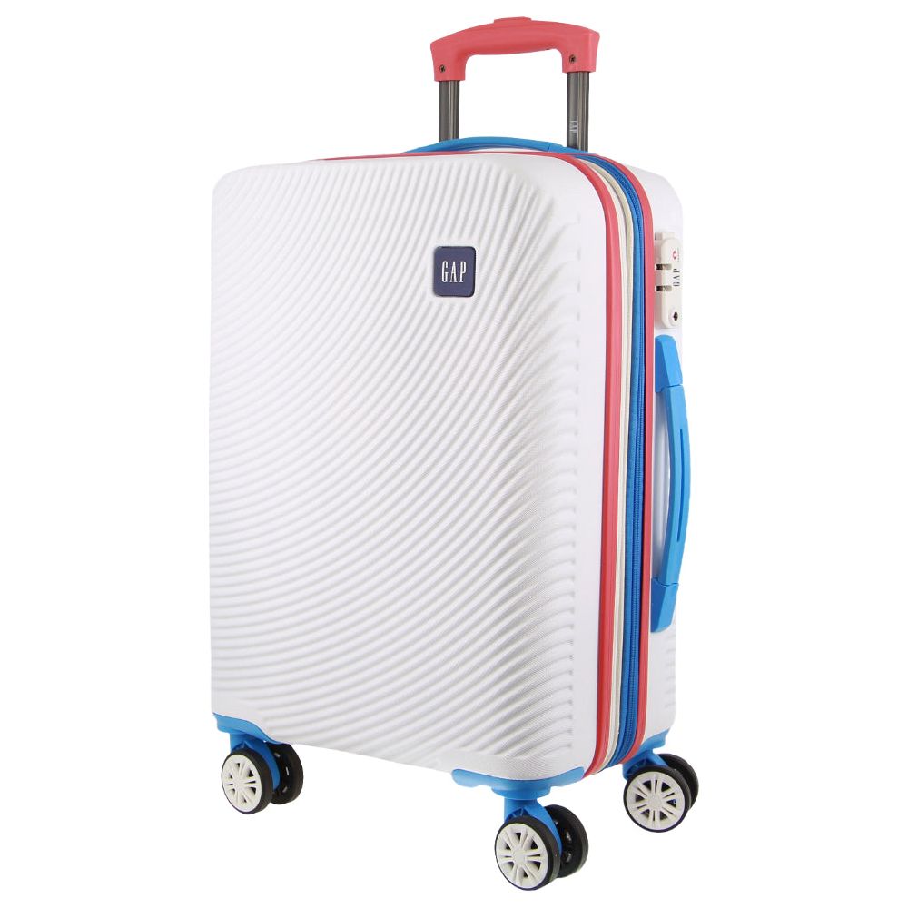 GAP Hard Shell Suitcase Cabin - White