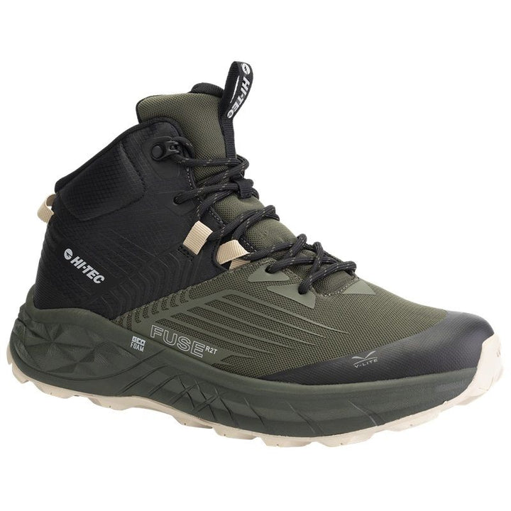 Hi-Tec Mens Geo Fuse Mid WP Shoes