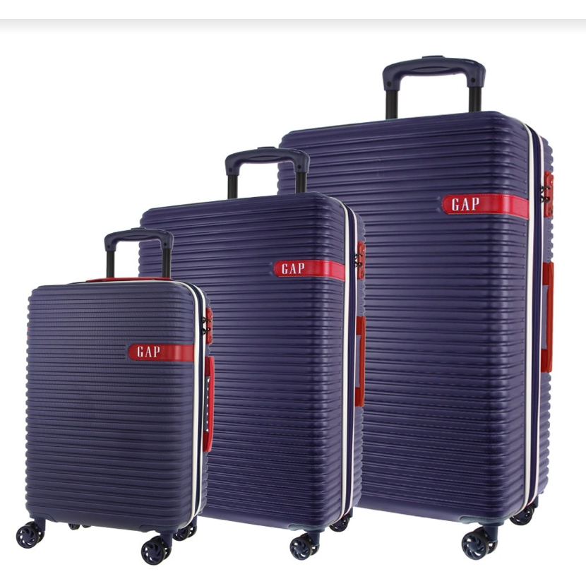 GAP 3 Piece Hard Shell Luggage Set - Navy