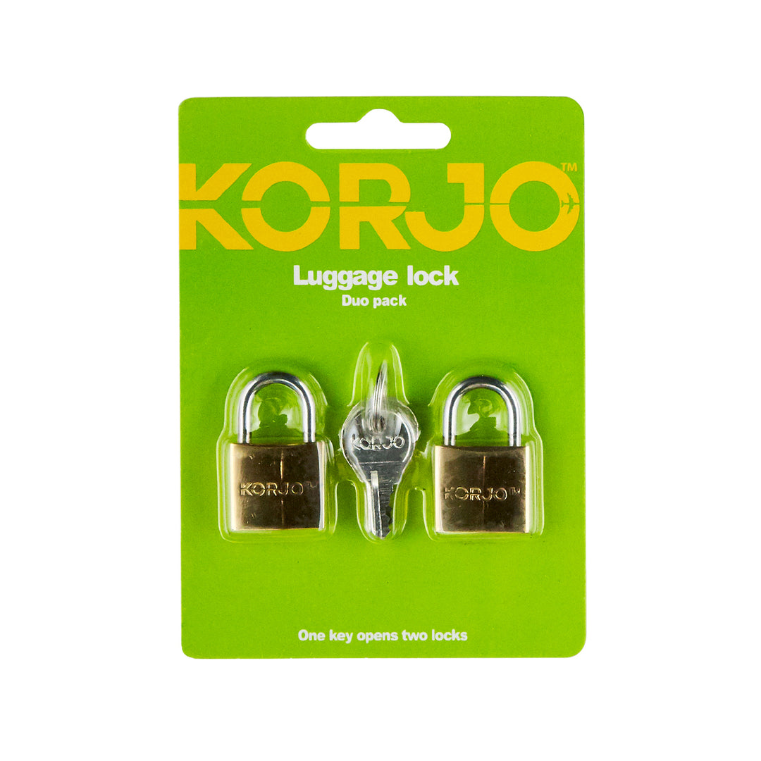 Solid Brass Padlocks 2pk