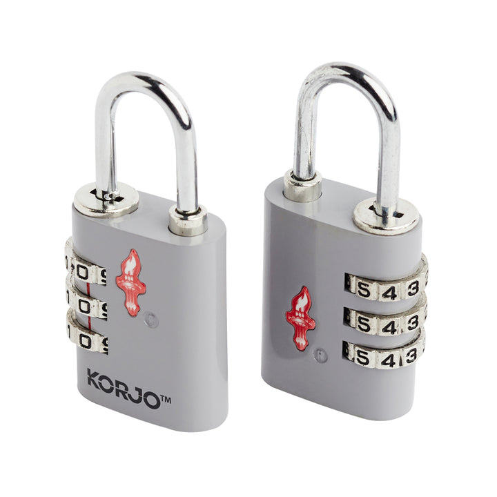 TSA Compliant Combination Lock Duopack