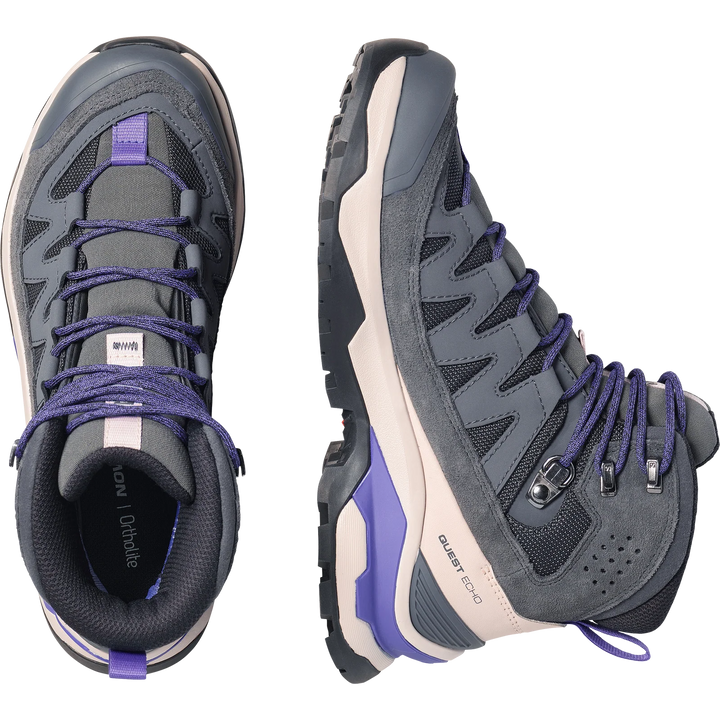 Salomon Womens Quest Echo Gore-Tex Boots — detail | Salomon NZ