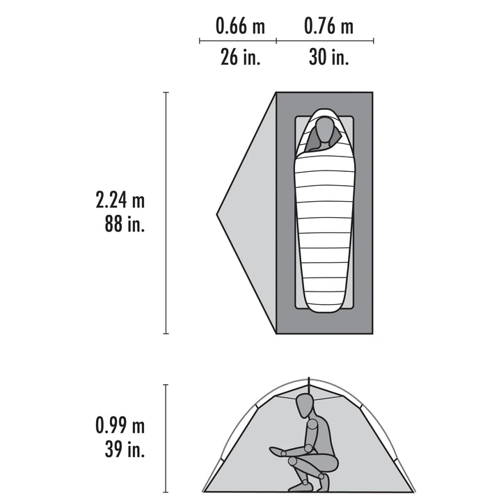 MSR Elixir™ 1-Person Backpacking Tent — detail | MSR NZ