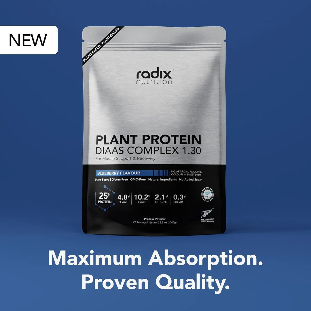 Radix Plant Protein DIAAS Complex 1.30 Blueberry | Radix Nutrition