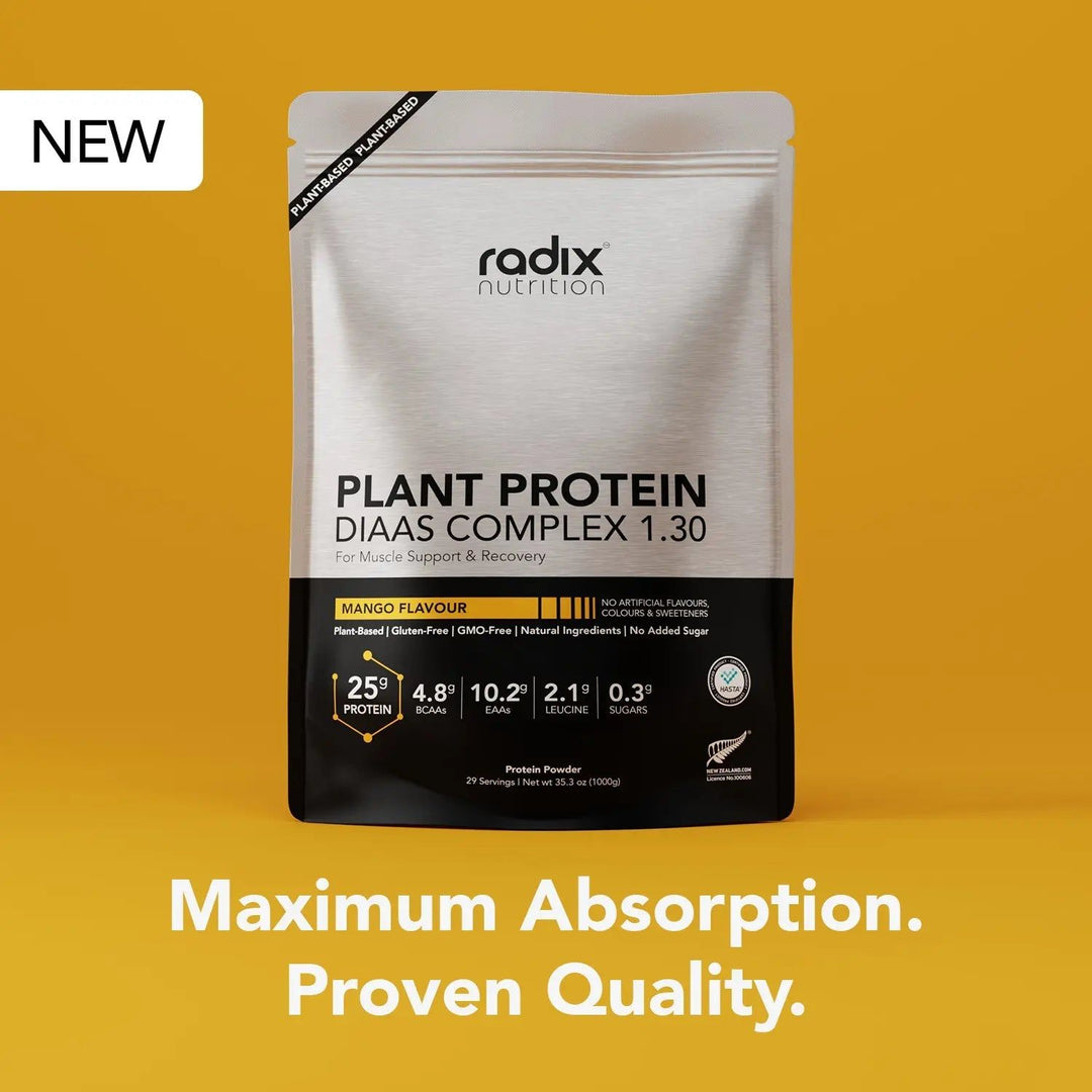 Radix Plant Protein DIAAS Complex 1.30 Mango | Radix Nutrition