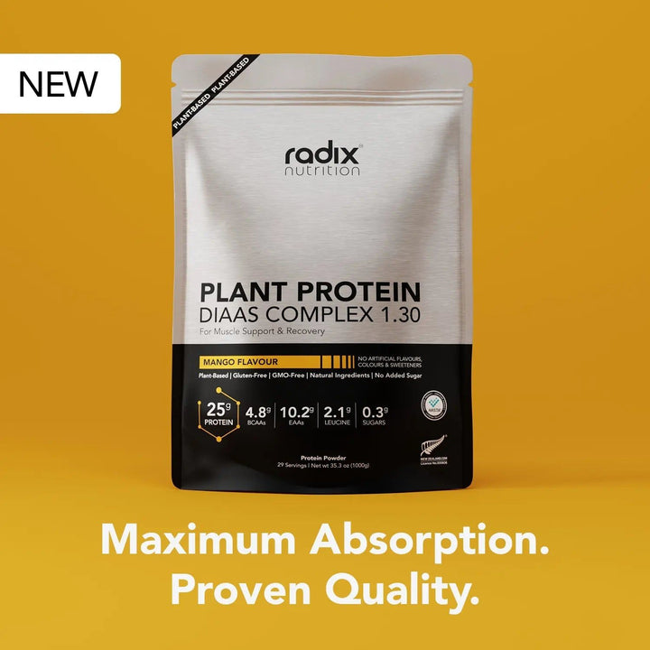 Radix Plant Protein DIAAS Complex 1.30 Mango | Radix Nutrition