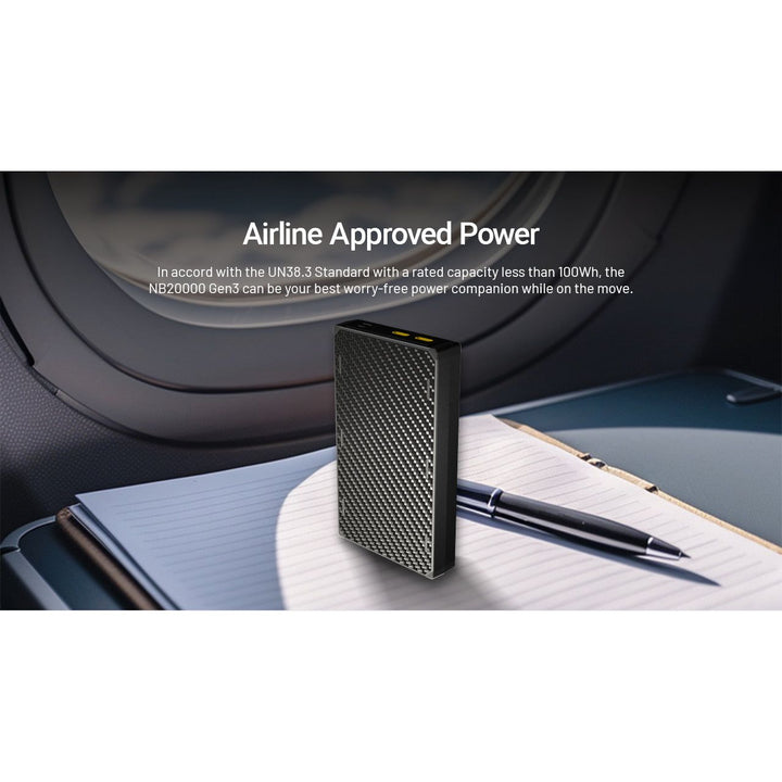Nitecore NB20000 Gen3 USB-C 20000mAh Power Bank