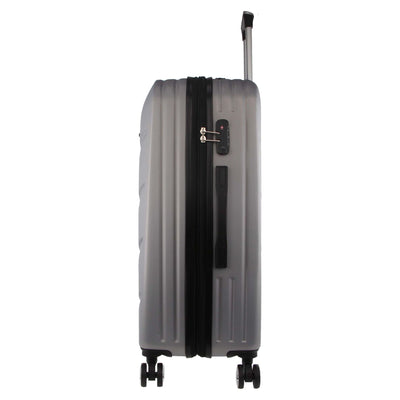 Pierre Cardin 80cm LARGE Hard Shell Case in Silver