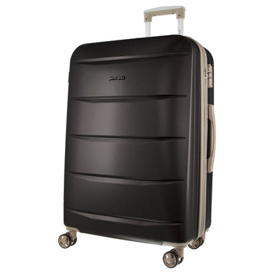 Pierre Cardin 70cm MEDIUM Hard-Shell Suitcase in Graphite