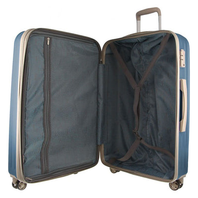 Pierre Cardin 70cm MEDIUM Hard-Shell Suitcase in Graphite