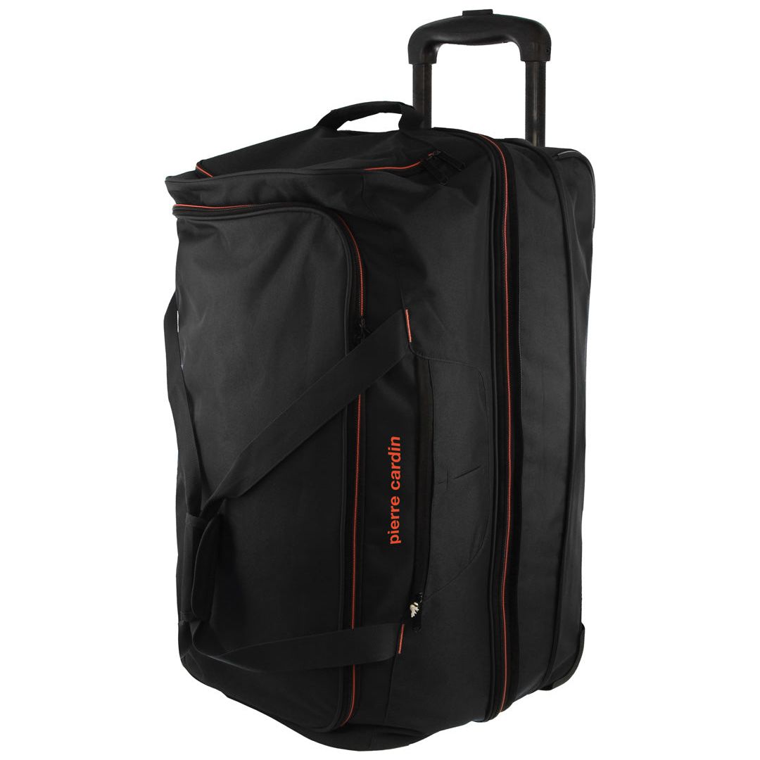 Pierre Cardin 72cm MEDIUM Soft Trolley Case in Black