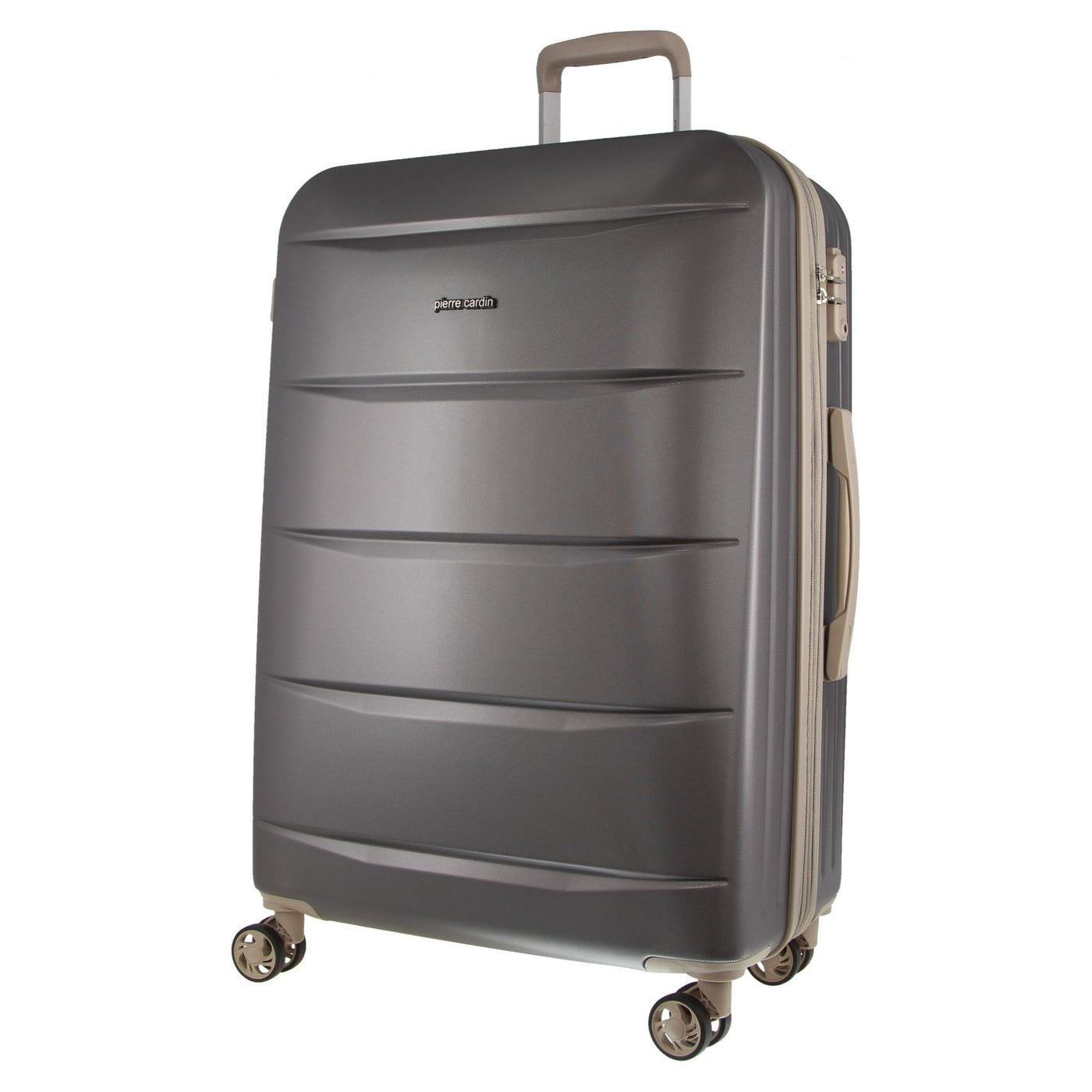 Pierre Cardin 70cm MEDIUM Hard-Shell Suitcase in Graphite