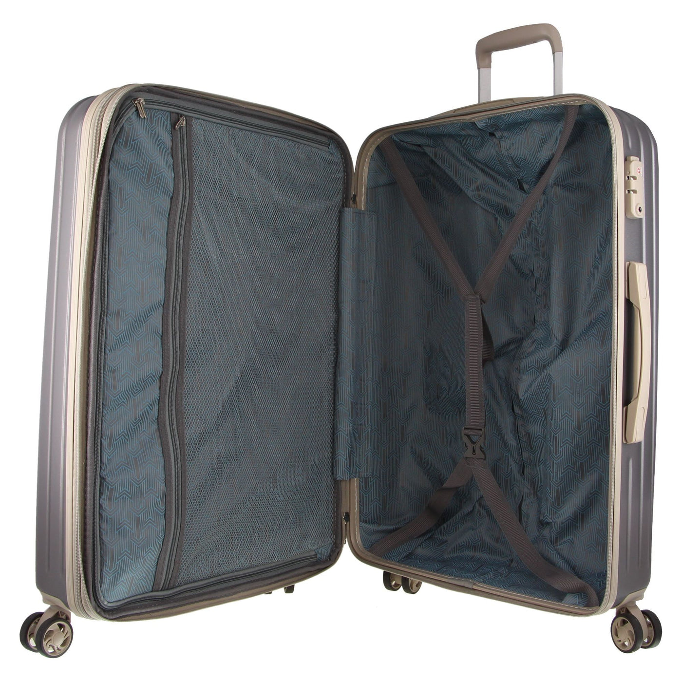 Pierre Cardin 70cm MEDIUM Hard-Shell Suitcase in Graphite