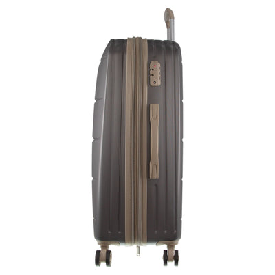 Pierre Cardin 70cm MEDIUM Hard-Shell Suitcase in Graphite