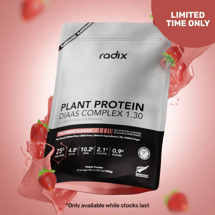 Radix Plant Protein DIAAS Complex 1.30 Strawberry