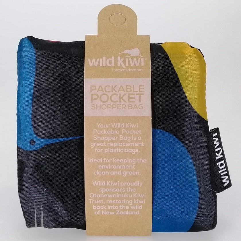 Packable Shopper - Wild Kiwi