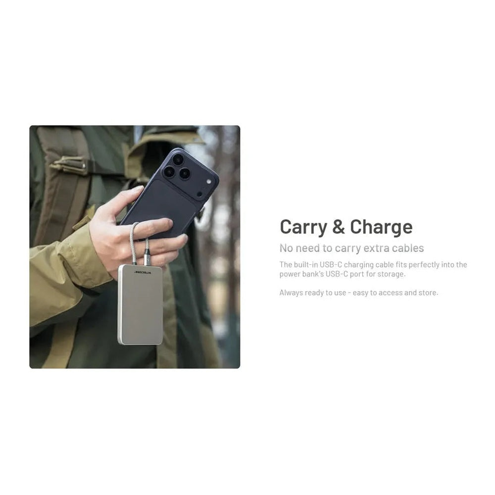 Nitecore Pocket 5 Powerbank — detail | Nitecore NZ