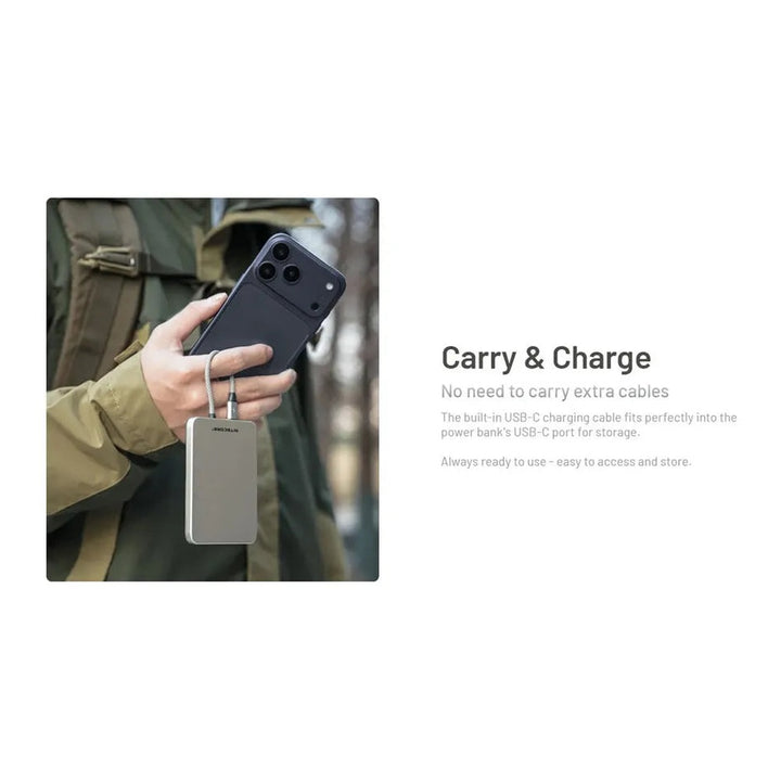 Nitecore Pocket 5 Powerbank — detail | Nitecore NZ