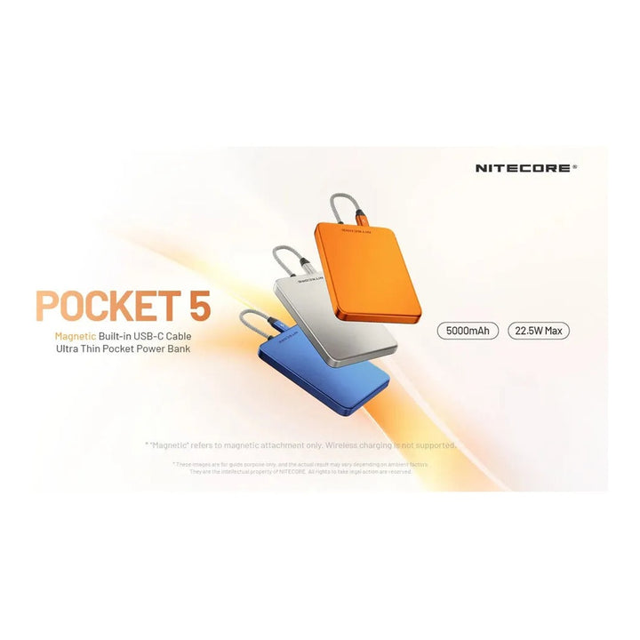 Nitecore Pocket 5 Powerbank — detail | Nitecore NZ