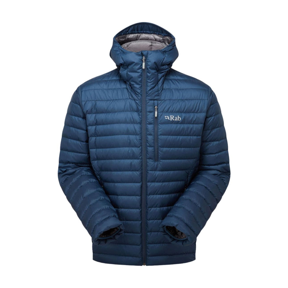 Mens Rab Microlight Alpine Jacket — detail | Rab NZ